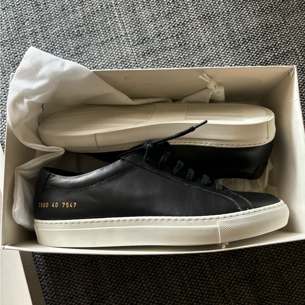 Common Projects Achilles Low Women Black/White New